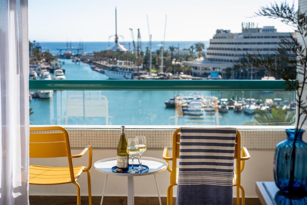 Vert Hotel Eilat By Afi Hotels Exterior photo View of the marina from the hotel
